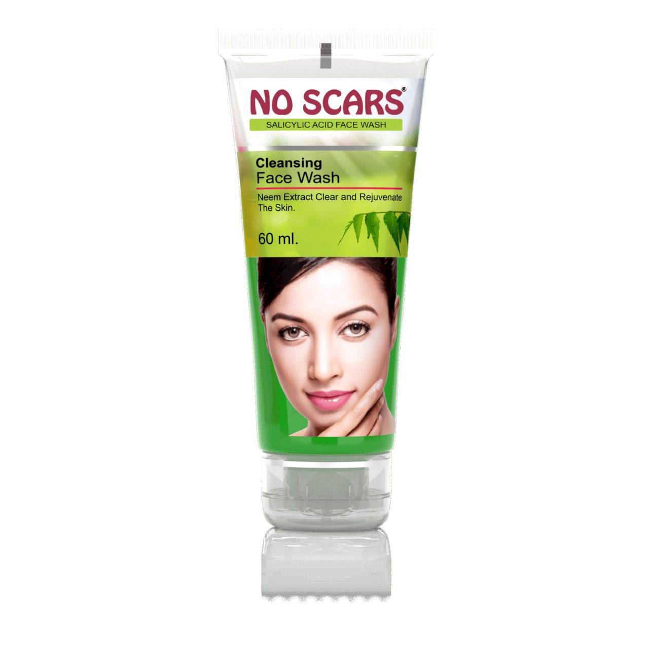 No Scars Facewash with Neem Extract for Scars & Blackheads No Scars