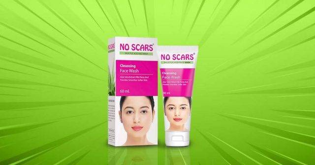 Scar removal face wash
