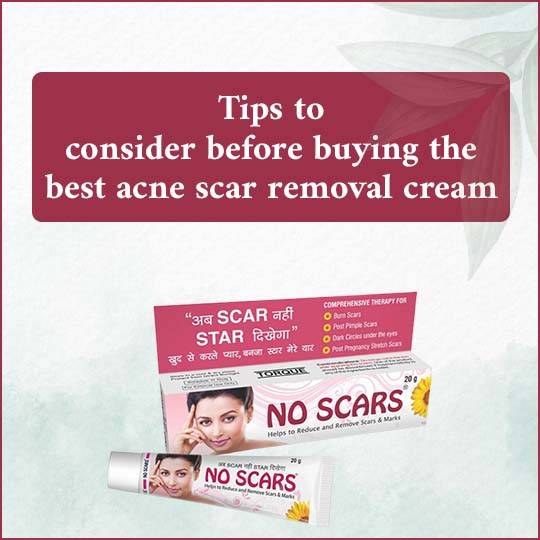 No scar cream for women