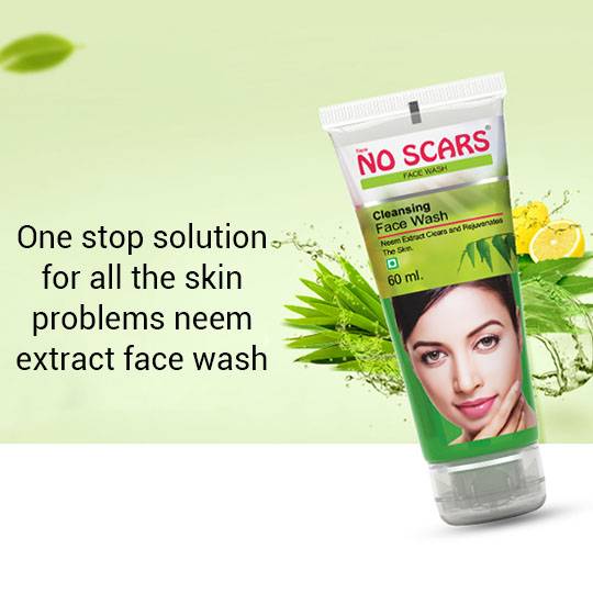 No scars neem extract face wash online