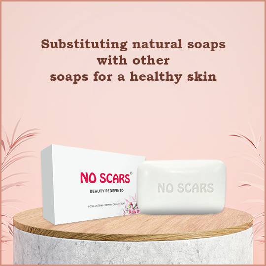 Substituting natural soaps with other soaps for a healthy skin